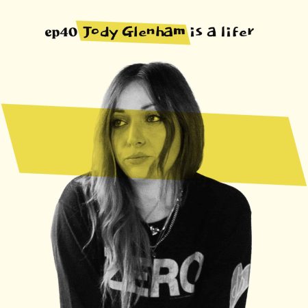 Almost Famous Enough music podcast ep40 Jody Glenham April 16 cover art