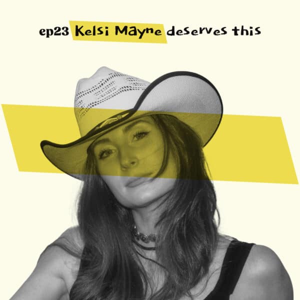 Almost Famous Enough music podcast ep23 Kelsi Mayne Oct 2 cover art