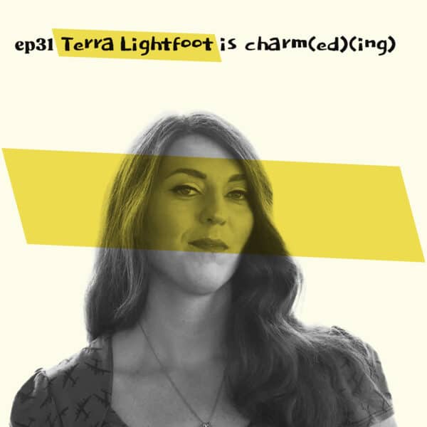 Almost Famous Enough music podcast ep31 Terra Lightfoot Dec 4 cover art - photo credit Dustin Rabin