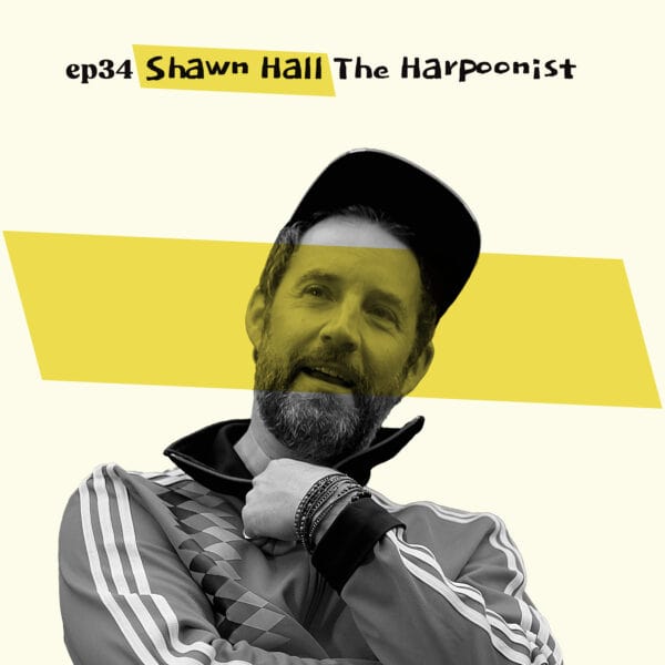 Almost Famous Enough music podcast ep34 Shawn Hall Feb 26 cover art