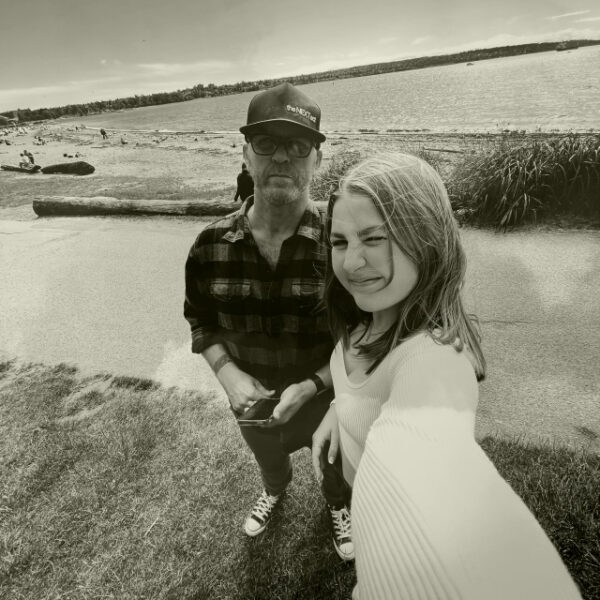 Season One Wrap post image Glen and Alexi candid for Almost Famous Enough