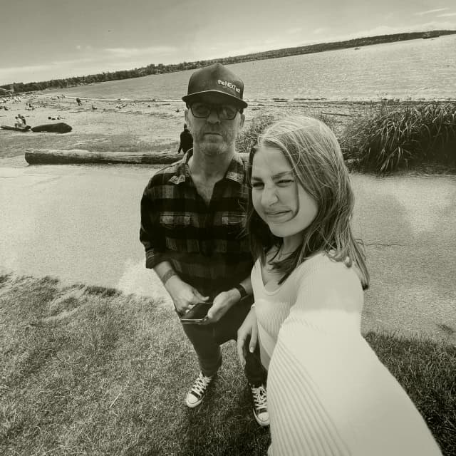 Season One Wrap post image Glen and Alexi candid for Almost Famous Enough